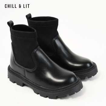 Bottines en Cuir Fillette