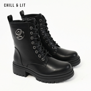Bottines en Cuir Femme