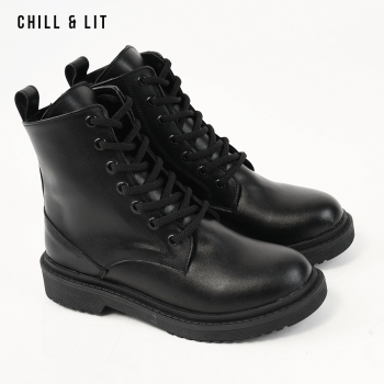Bottines en Cuir Femme