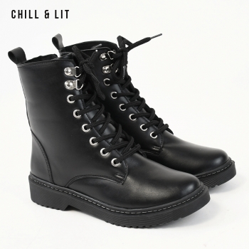 Bottines en Cuir Femme