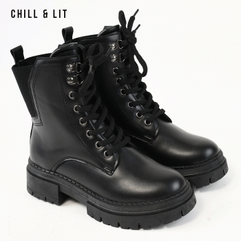 Bottines en Cuir Femme