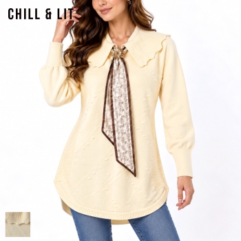 Pull Robe en Laine Femme