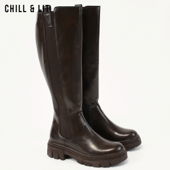 Bottes en Cuir Femme