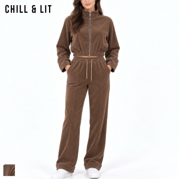 Ensemble Femme en Velours 2Pcs