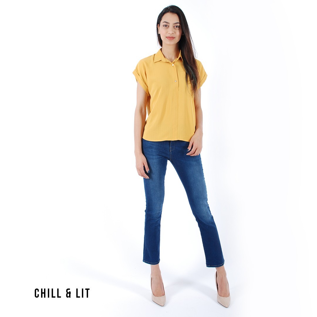 Chemise Avec Demi-Manche Retroussée image 0