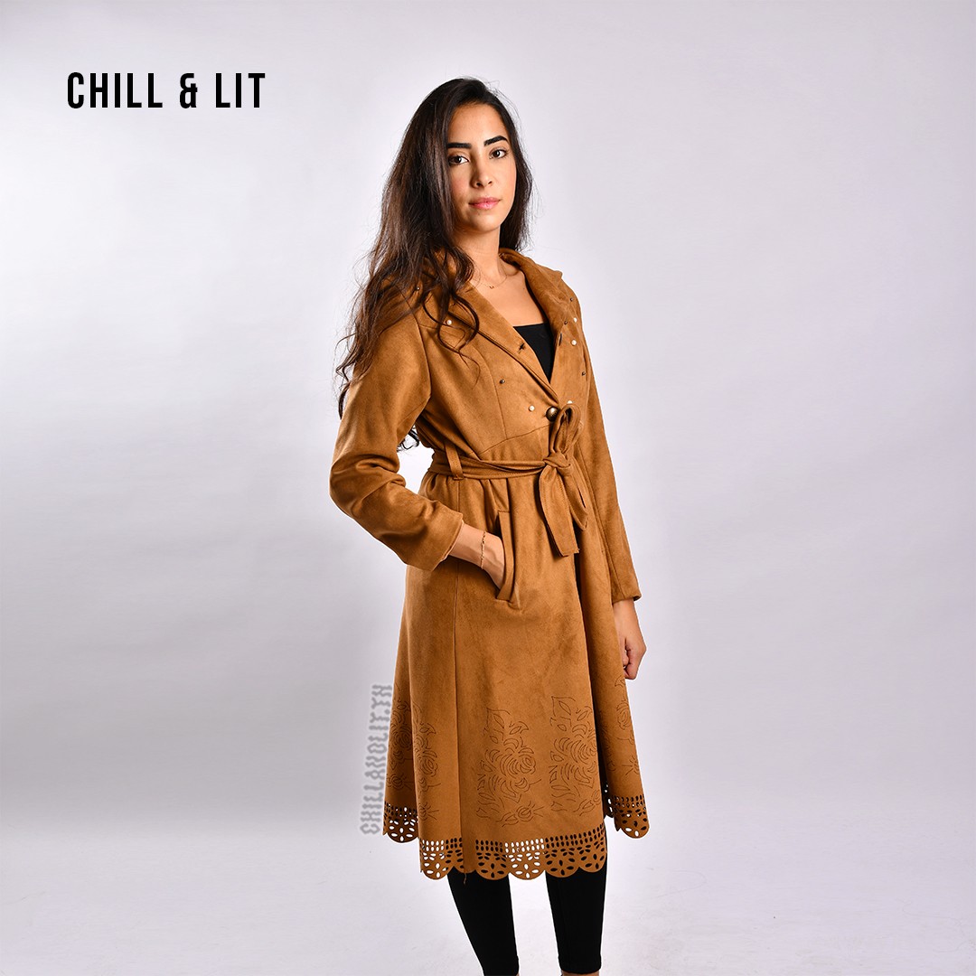 manteau en daim