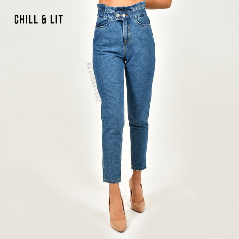 jean boyfriend taille haute