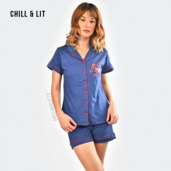 Pyjama Chemise + Mini Short