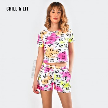 Pyjama T-Shirt + Mini Short