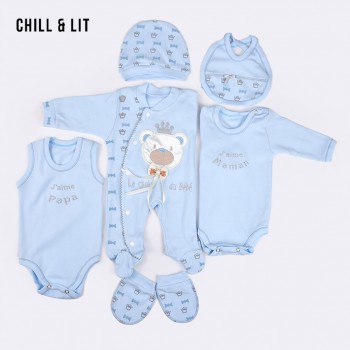 Kit Naissance Bébé Brodé