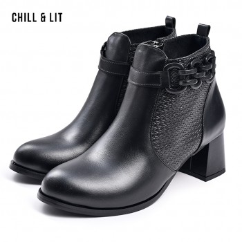Bottines en Cuir