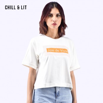 T-Shirt Coton "Joie de Vivre"