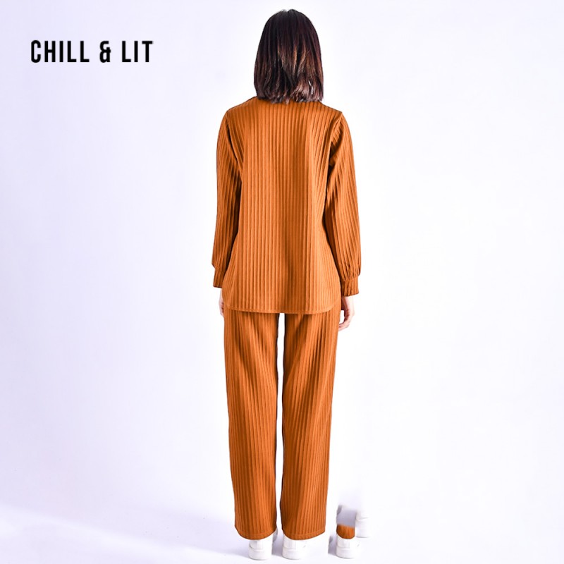 Ensemble deux pièces femme confortable avec style polyvalent main image 1
